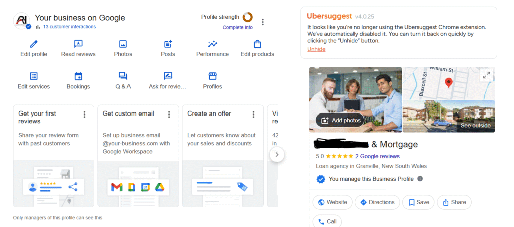 Nexmark enhances Google Business Profiles to improve rankings, visibility, and customer engagement in Parramatta.